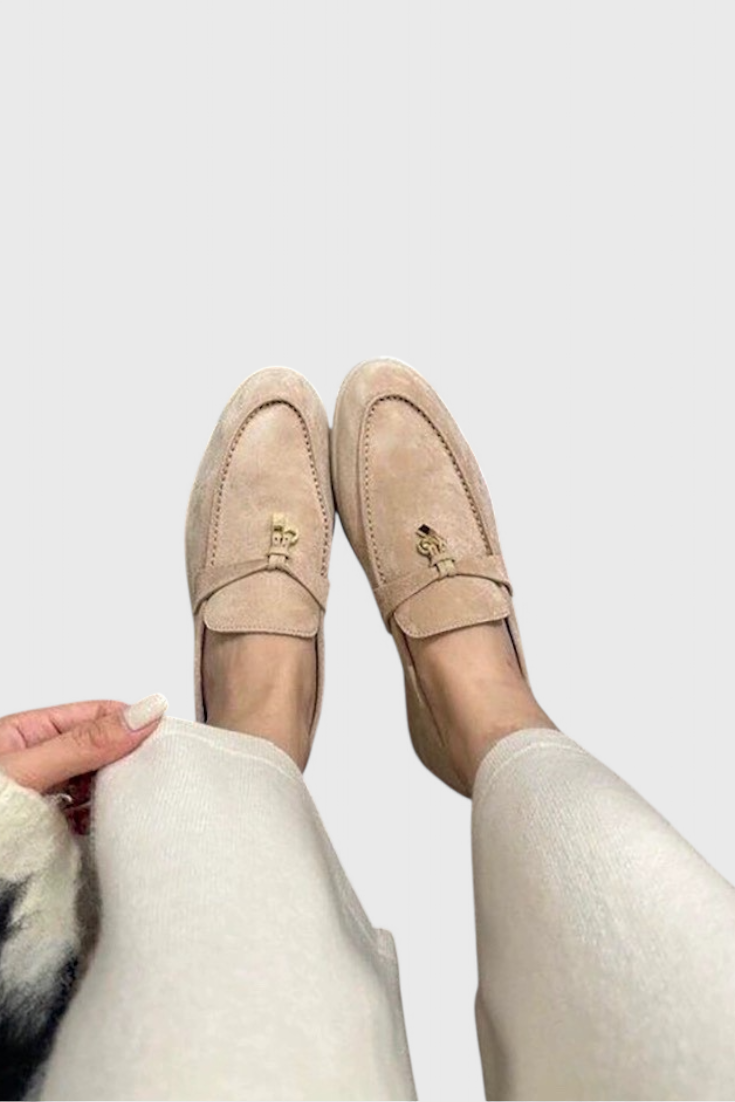 Sorelle Mocasines pour Femme à Finition Douce et Couture Délicate