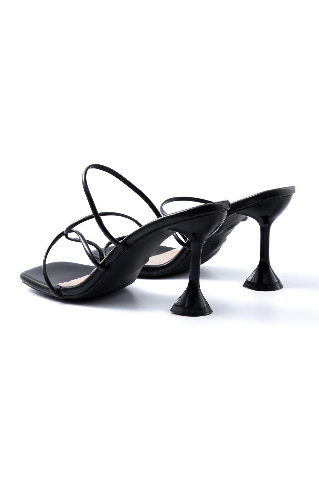 Escarpins Ouverts à Talons Hauts Sans Bride