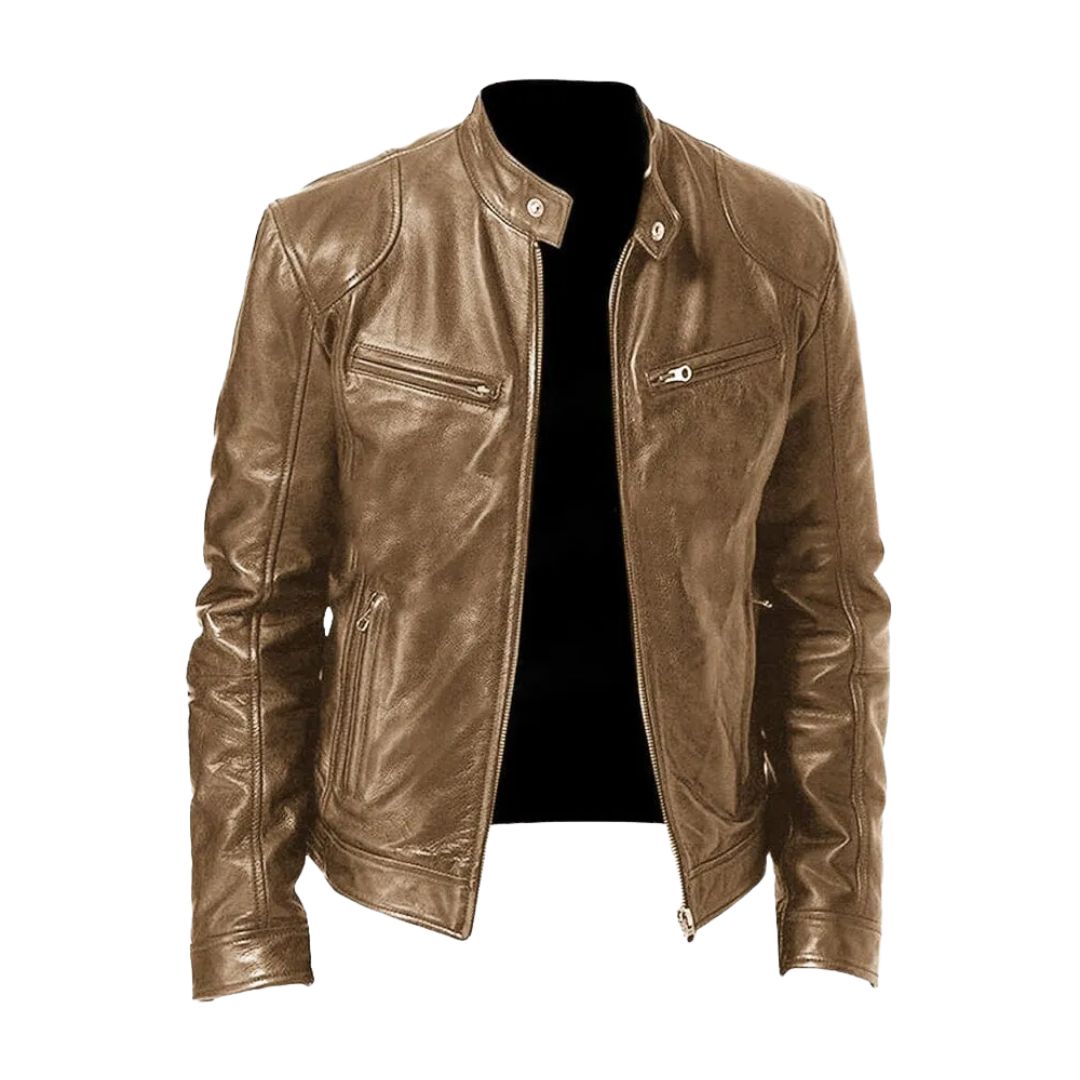 Damien | Veste en Cuir Décontractée Homme