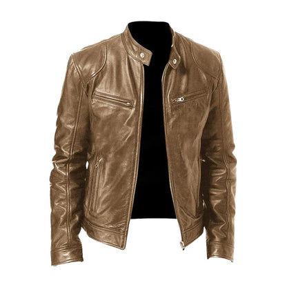 Damien | Veste en Cuir Décontractée Homme