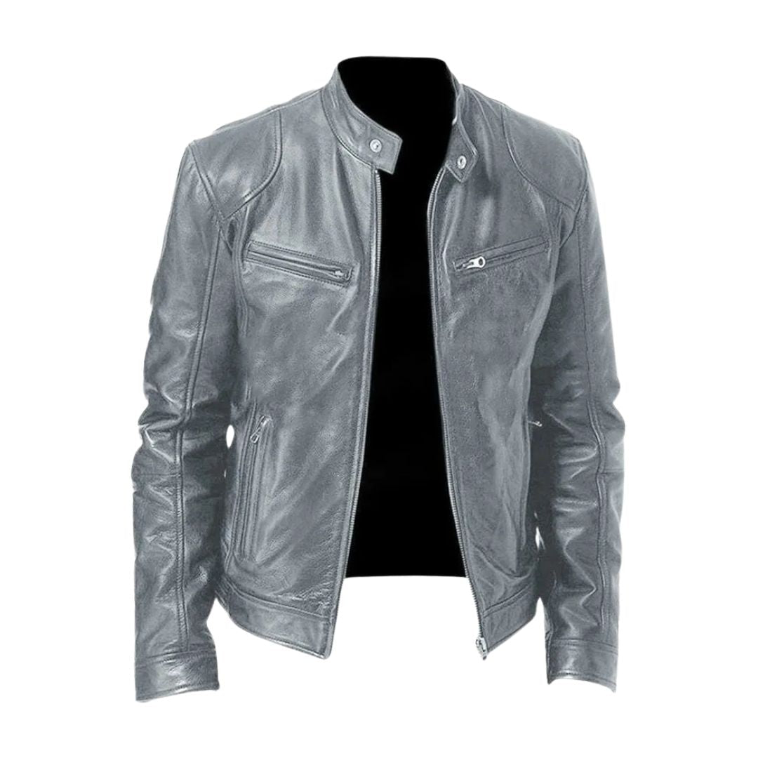 Damien | Veste en Cuir Décontractée Homme