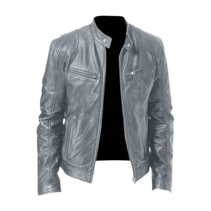 Damien | Veste en Cuir Décontractée Homme
