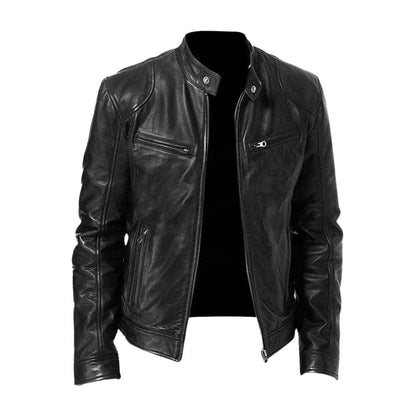 Damien | Veste en Cuir Décontractée Homme