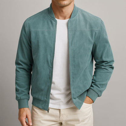 Gabriel | Veste en Daim à Boutons Homme