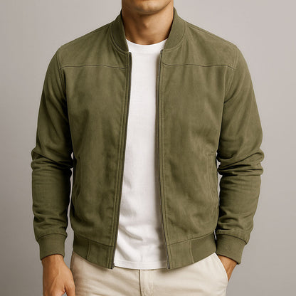 Gabriel | Veste en Daim à Boutons Homme