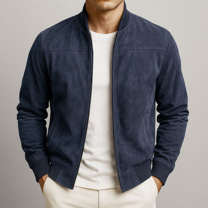 Gabriel | Veste en Daim à Boutons Homme