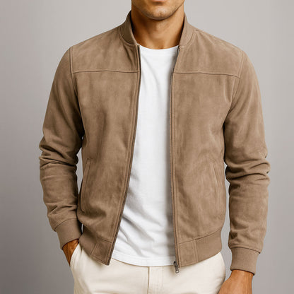 Gabriel | Veste en Daim à Boutons Homme