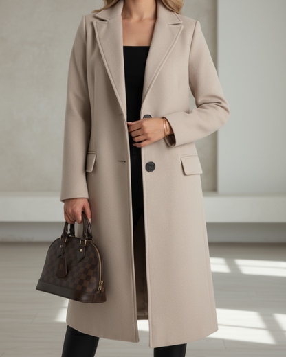 Ilaria | Élégant manteau long