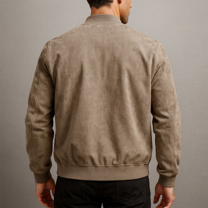 Gabriel | Veste en Daim à Boutons Homme