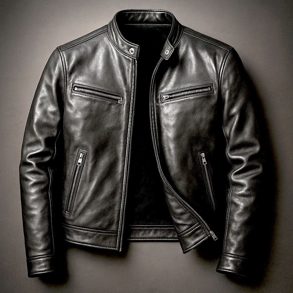 Octave | Veste Vintage en Cuir Homme