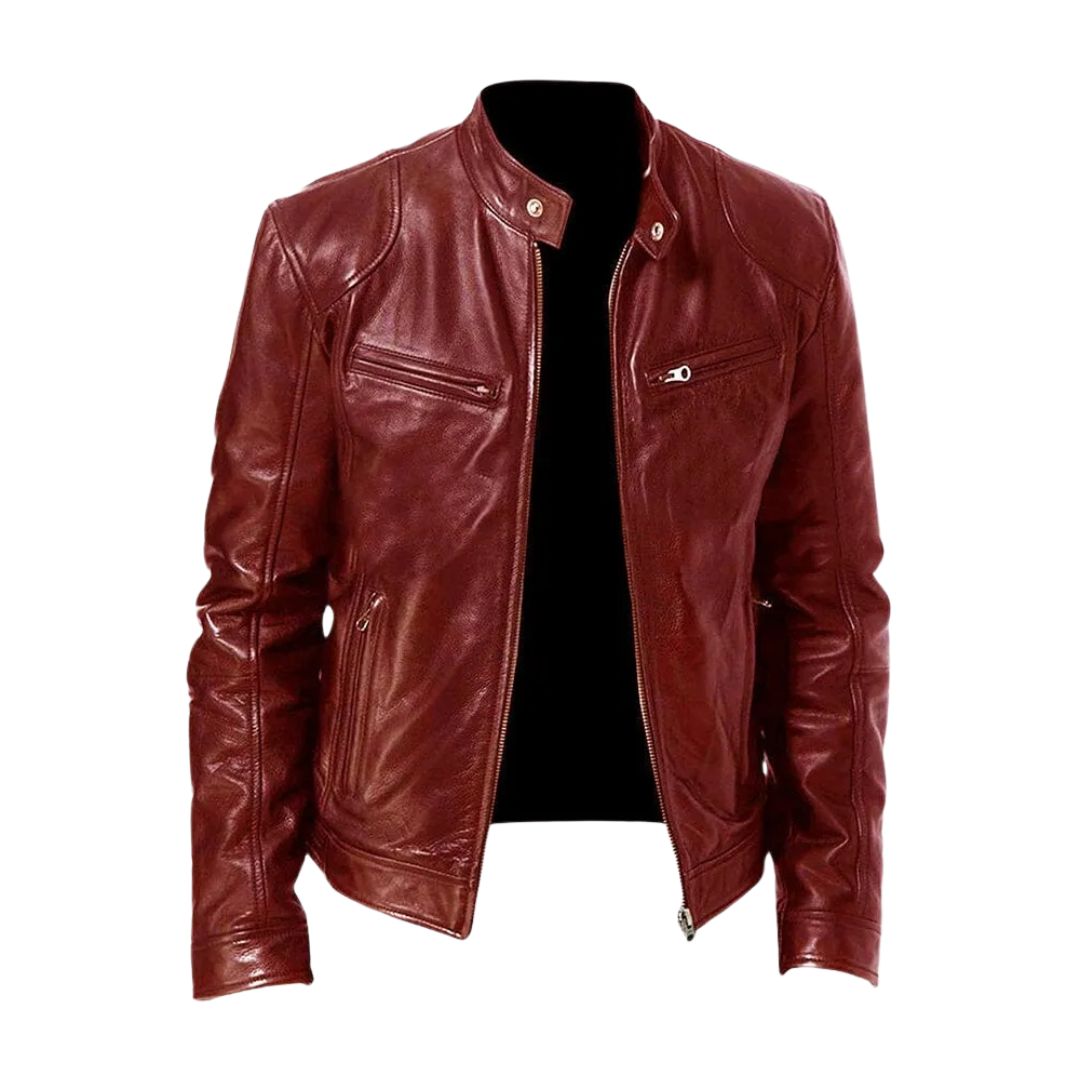 Damien | Veste en Cuir Décontractée Homme