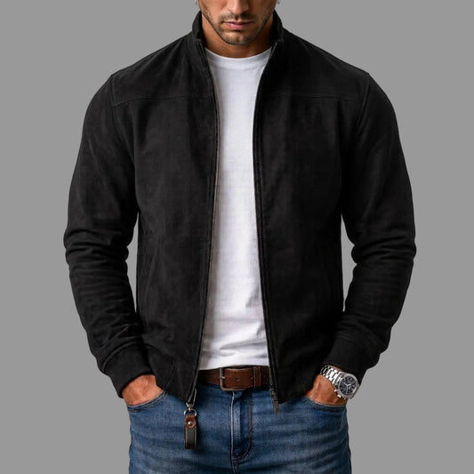 Baptiste | Blouson Bomber Effet Suédine Homme