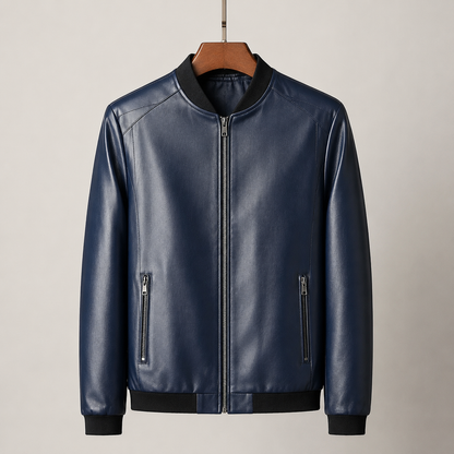 Mathis | Blouson Bomber en Cuir Homme