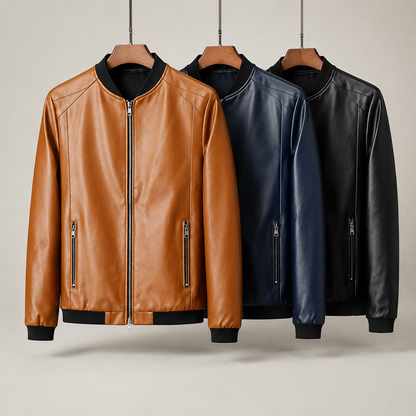 Mathis | Blouson Bomber en Cuir Homme