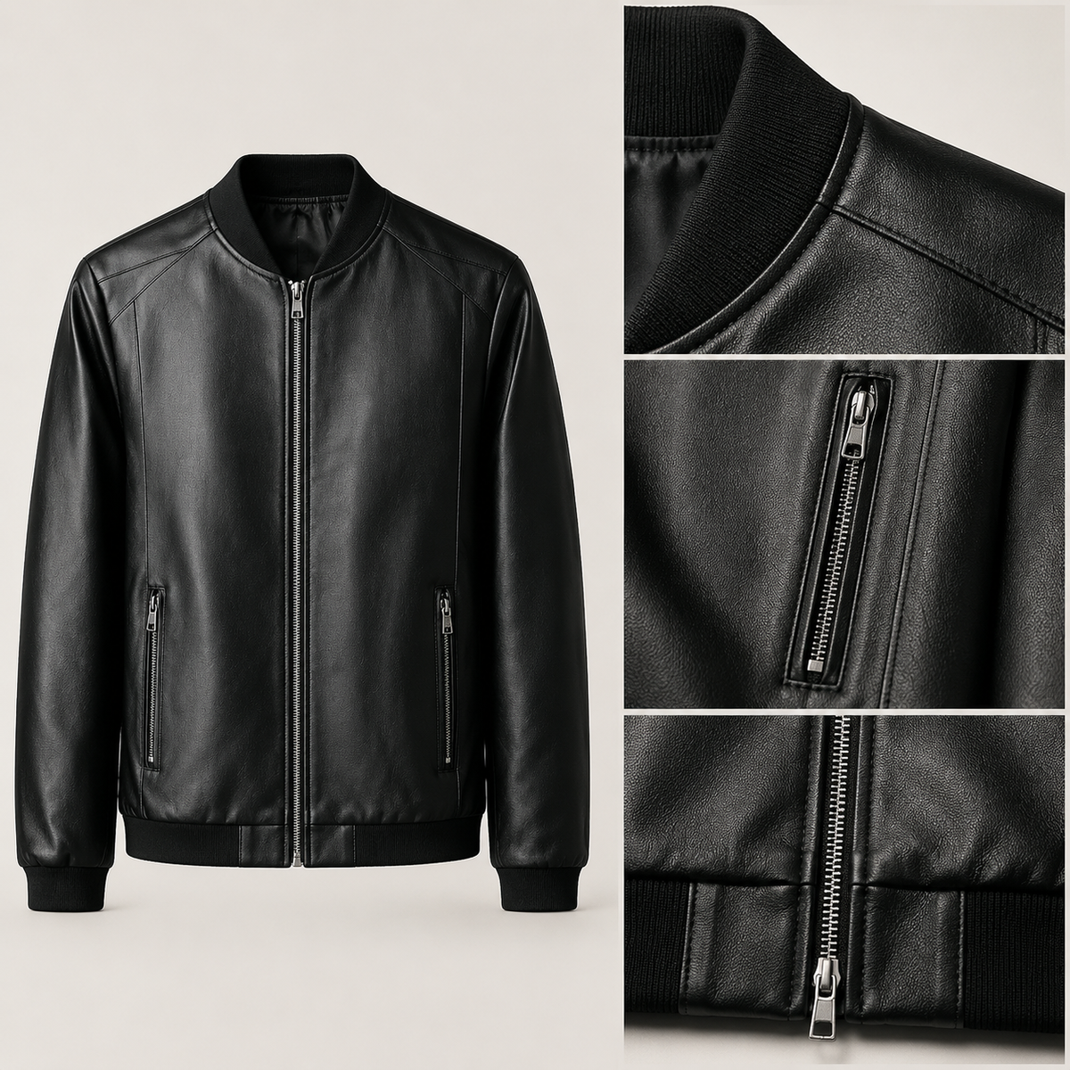 Mathis | Blouson Bomber en Cuir Homme