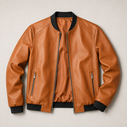 Mathis | Blouson Bomber en Cuir Homme