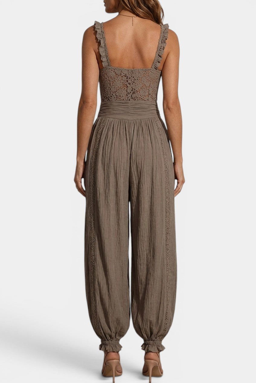 Nine - Ensemble Buste Dentelle Pantalon Bouffant