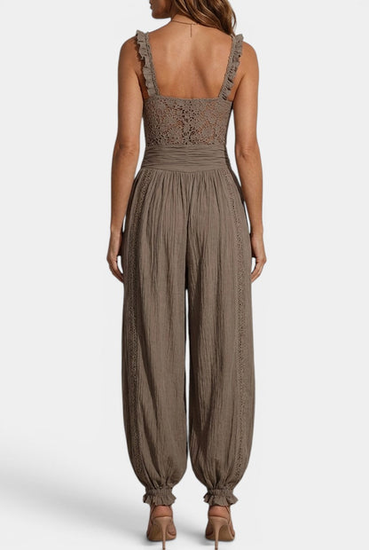 Nine - Ensemble Buste Dentelle Pantalon Bouffant