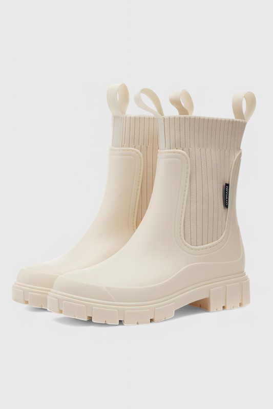Maelie Bottes Chelsea Imperméables à Semelle Antidérapante