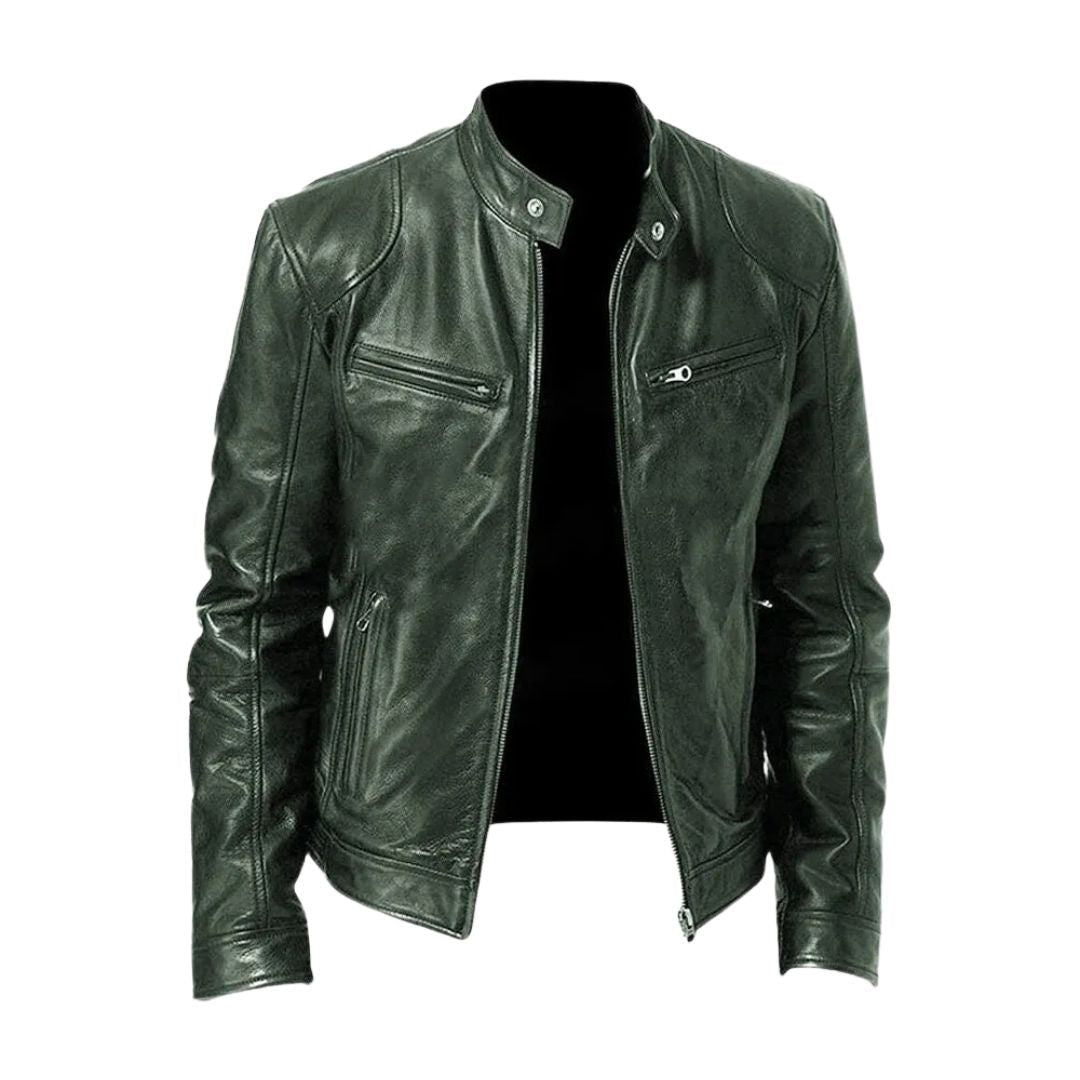 Damien | Veste en Cuir Décontractée Homme