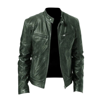 Damien | Veste en Cuir Décontractée Homme