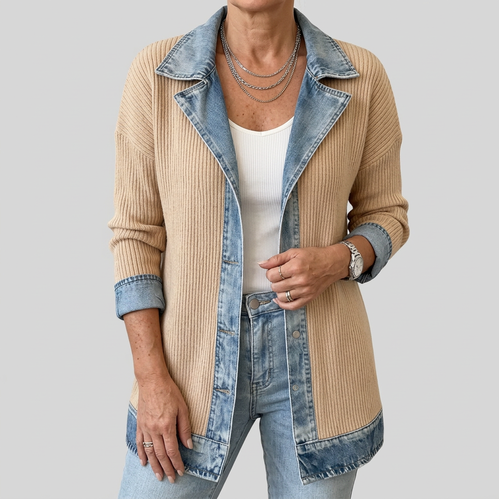 Marguerite | Veste Mixte Maille et Jean