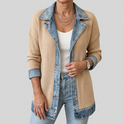 Marguerite | Veste Mixte Maille et Jean