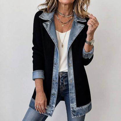 Marguerite | Veste Mixte Maille et Jean