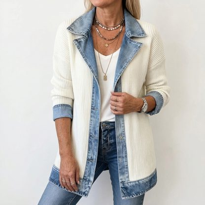Marguerite | Veste Mixte Maille et Jean