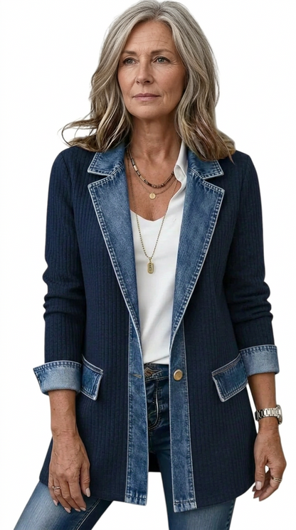 Marguerite | Veste Mixte Maille et Jean