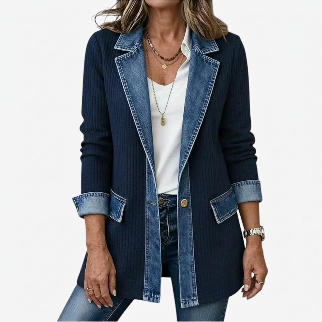 Marguerite | Veste Mixte Maille et Jean