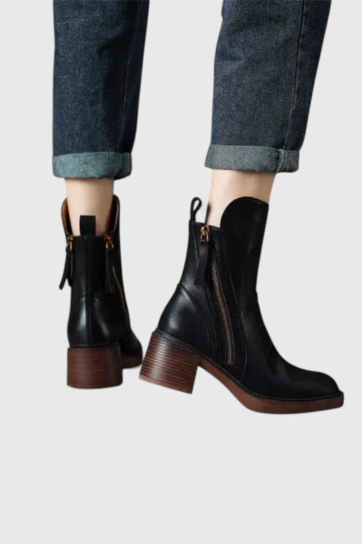 Irilla Bottines à Cheville au Design Polyvalent et Finition Soignée