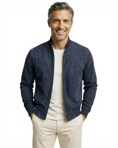 Gabriel | Veste en Daim à Boutons Homme