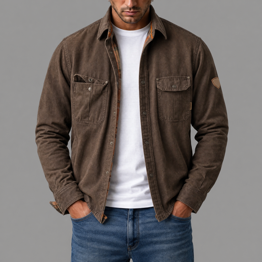 Hugo | Veste Vintage en Coton Homme