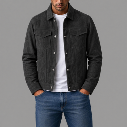 Noé | Veste Élégante Effet Cuir Homme