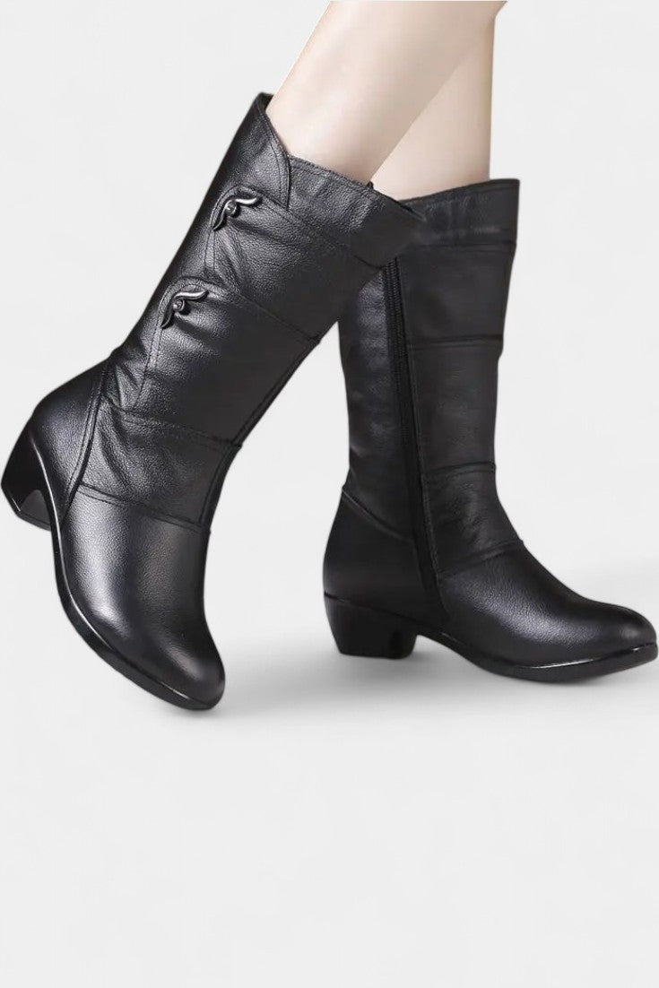 Hadley Bottines à Fermeture Éclair Latérale et Semelle Confortable