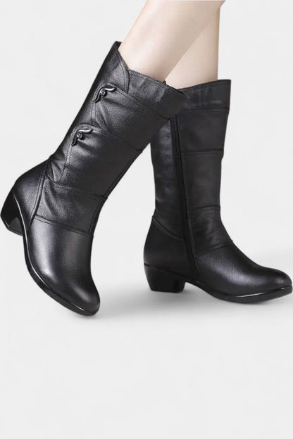 Hadley Bottines à Fermeture Éclair Latérale et Semelle Confortable