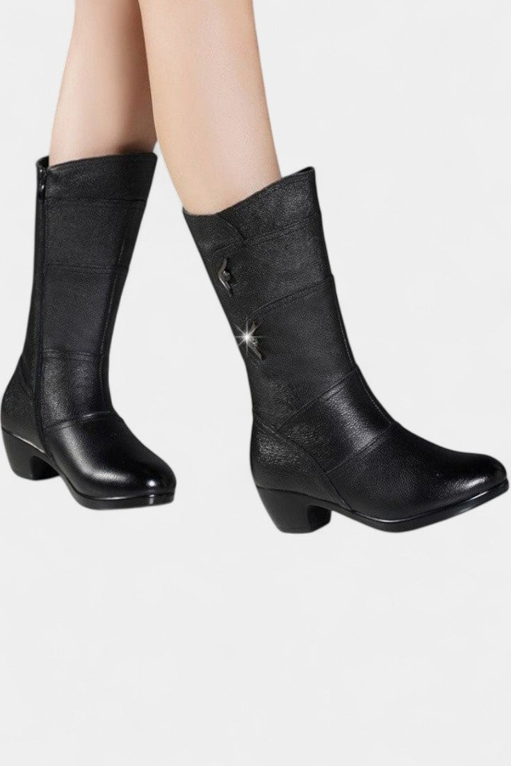 Hadley Bottines à Fermeture Éclair Latérale et Semelle Confortable