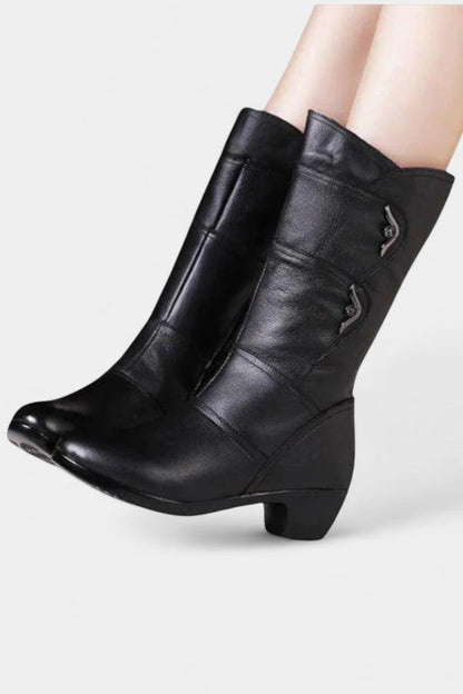 Hadley Bottines à Fermeture Éclair Latérale et Semelle Confortable