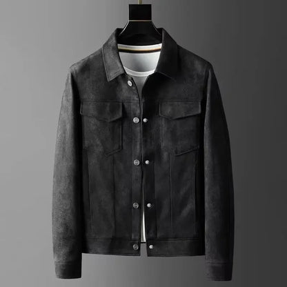 Noé | Veste Élégante Effet Cuir Homme