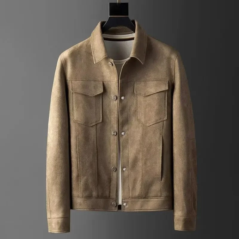 Noé | Veste Élégante Effet Cuir Homme